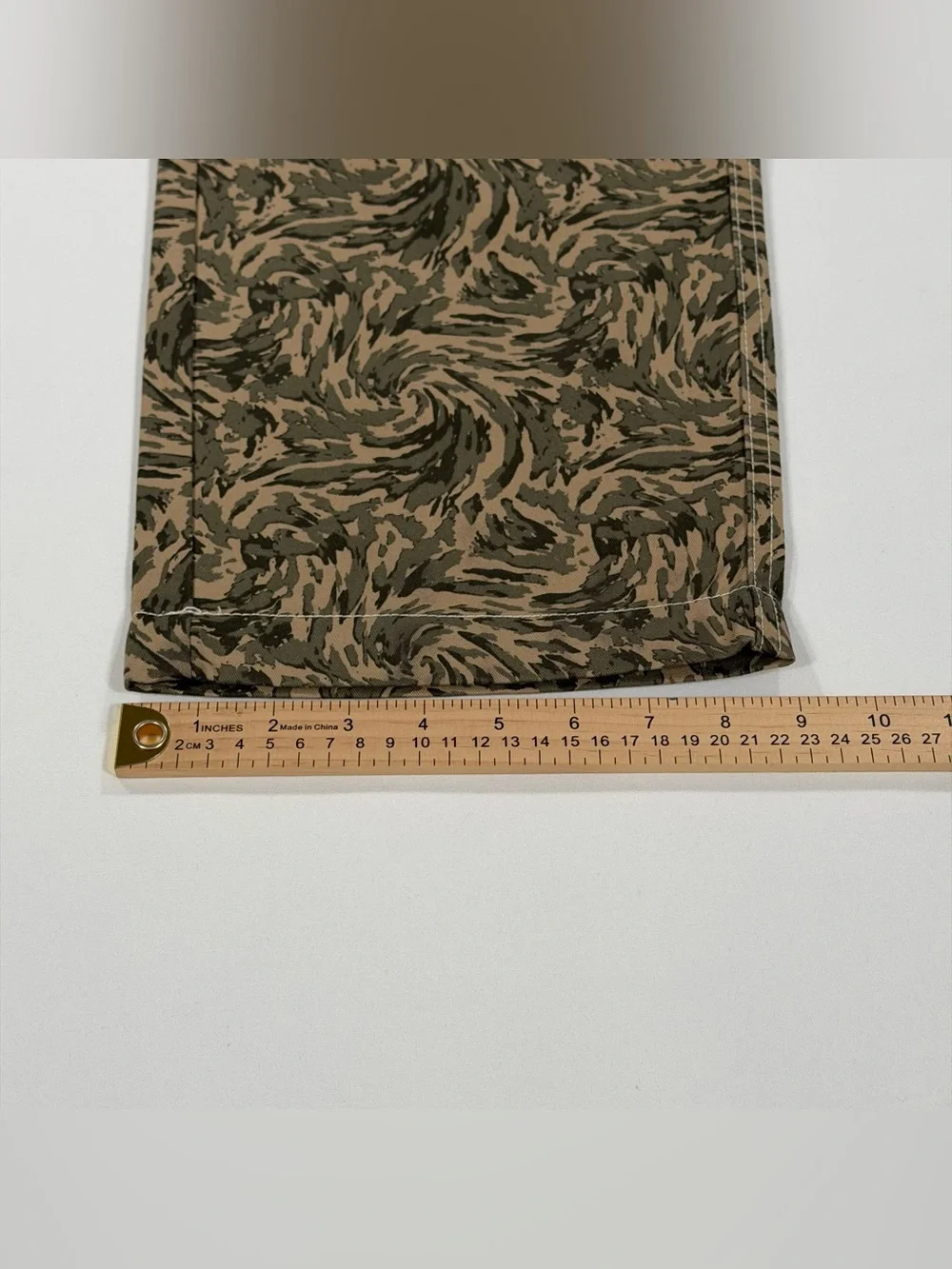 NWT True Religion Mens Size 34x32 Abstract Camo SN Cargo Pants Swirl Green $129